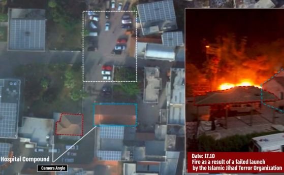 ВИДЕО и АУДИО запис доказват, че не Израел е поразил болницата в Газа