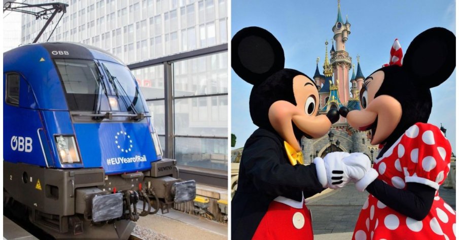 Заблуден влак откара десетки евродепутати в Дисниленд вместо в Европарламента