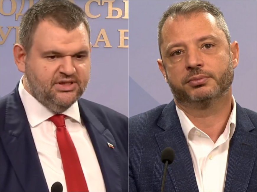 ГОРЕЩО В ПИК! Пеевски и Делян Добрев с първи коментар след лидерската среща в парламента: Няма да отнемат дерогацията на Лукойл, компанията плаща 500 млн. данъци (ВИДЕО)