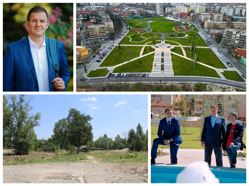 НЕВЕРОЯТНО, НО ФАКТ: Вижте как превърнаха рушаща се казарма в най-красивия парк в България (ВИДЕО)