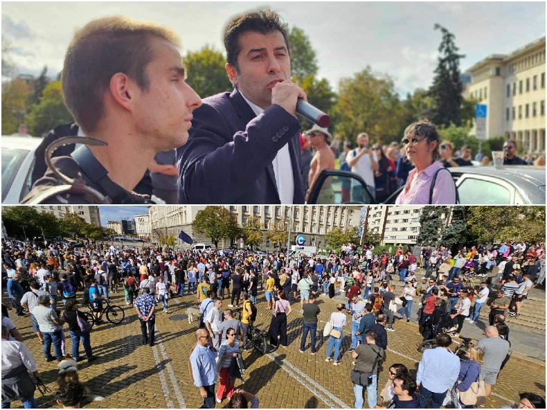 ГОРЕЩО В ПИК! Кире изгря на протеста срещу машините. В деня за размисъл (СНИМКИ)