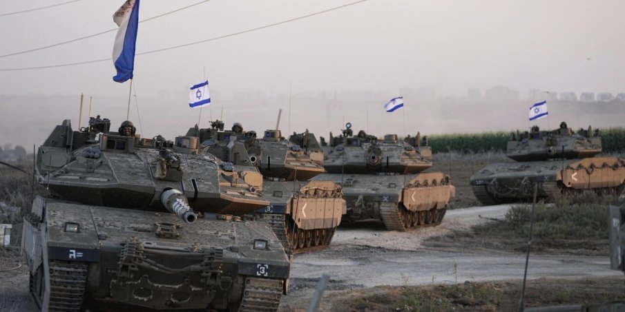 Израелски танкове навлязоха в Газа, военни самолети удариха Рафах