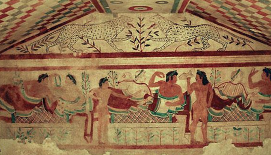 Непокътната етруска гробница откриха в Италия