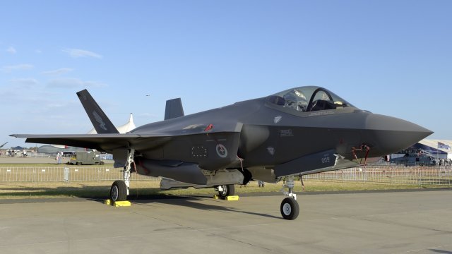 Готов е първият Ф-35 за ВВС на Белгия