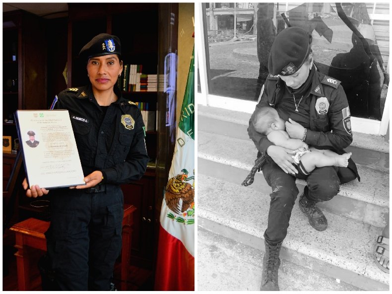 ТРОГАТЕЛНО: Полицайка накърми чуждо бебе, получи повишение