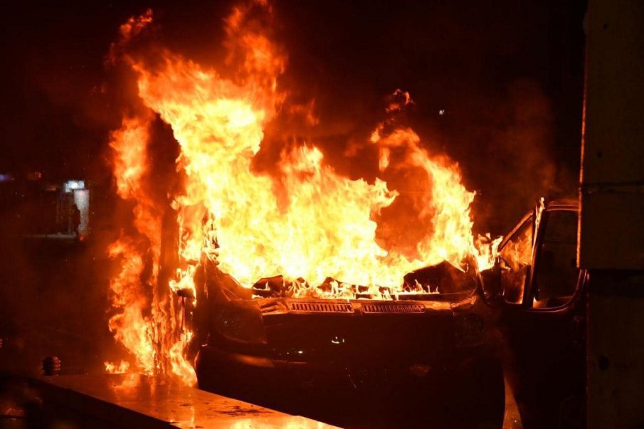 СДВР дава брифинг след протеста срещу БФС снощи