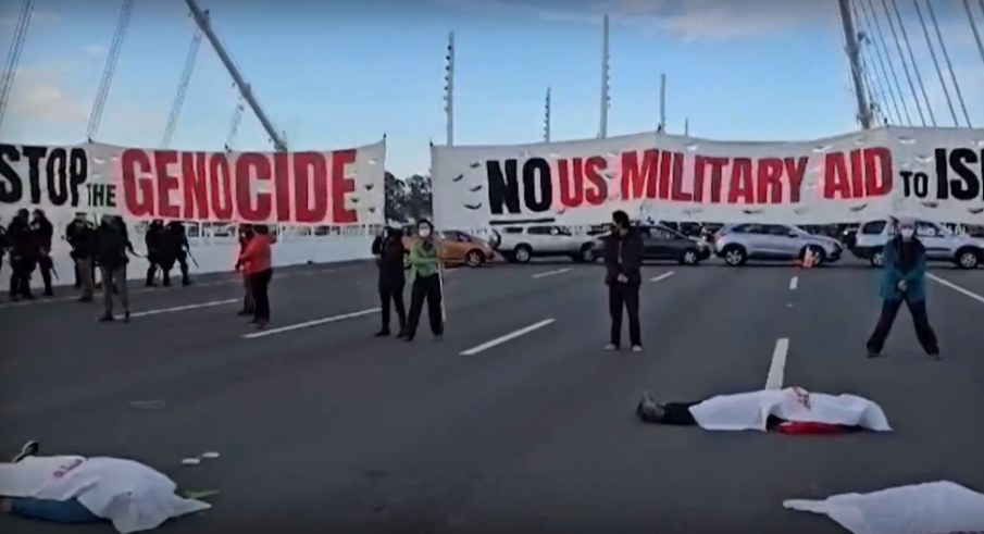 Десетки арестувани в Сан Франциско на антивоенен протест