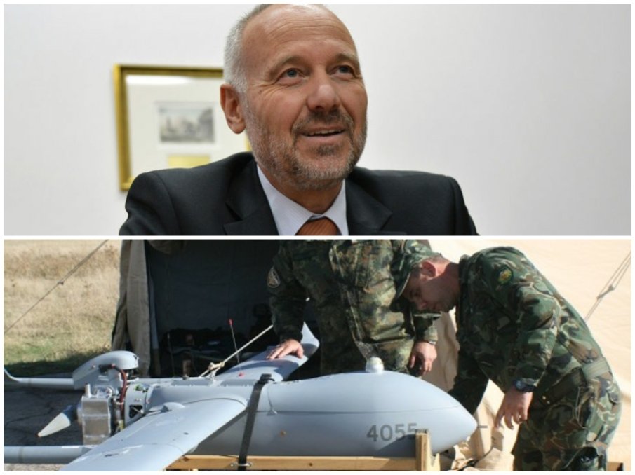 БАНДАТА НА СГЛОБКАТА! Тагарев си призна: Съпругата ми е съдружник във фирмата, която доставя дроновете за армията