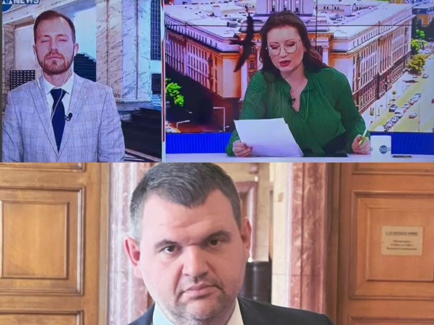 МРЕЖАТА ГЪРМИ! ТВ водеща хвърли в смут зрителите, обяви Пеевски за... (ВИДЕО)