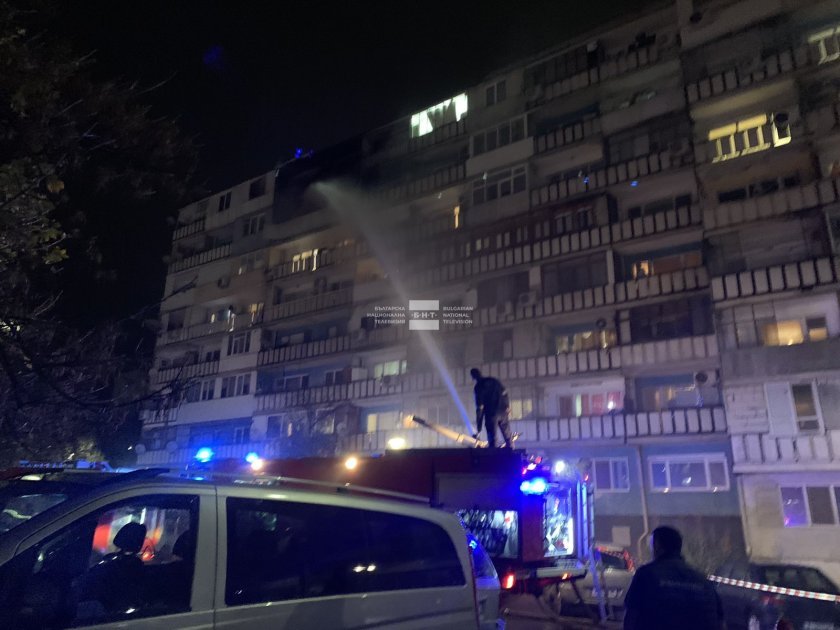 Взрив на газова бутилка подпали апартамент в Бургас