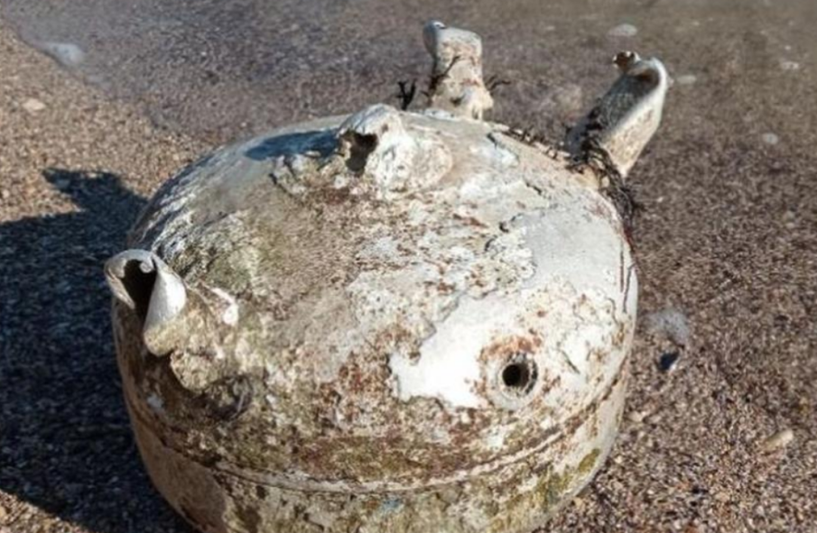 Балон се оказа откритият край Балчик предмет, наподобяващ мина