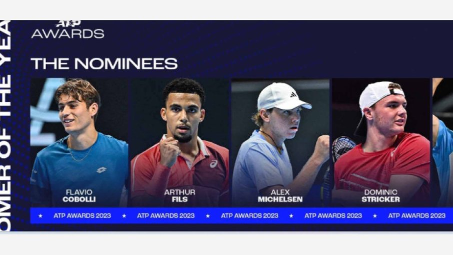 Обявиха номинираните за наградите в мъжкия тенис