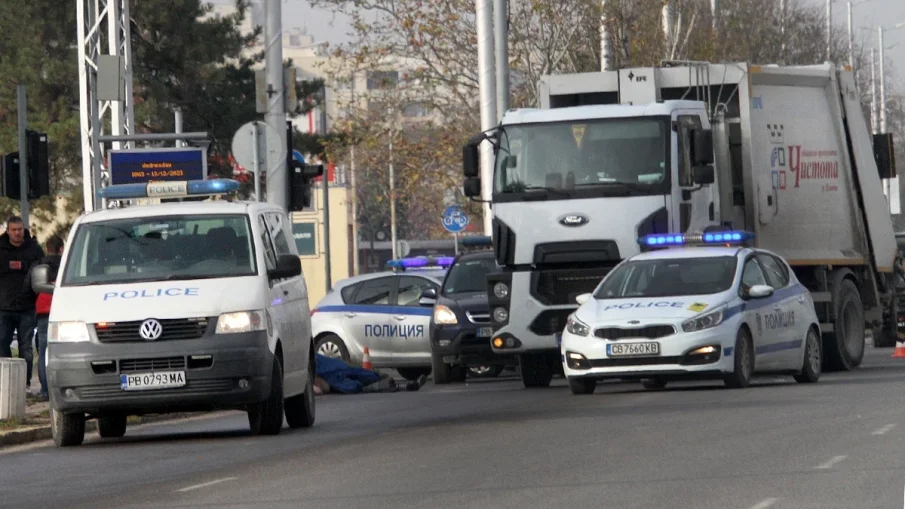 Обвиниха шофьора на боклукчийския камион, прегазил жена в Пловдив