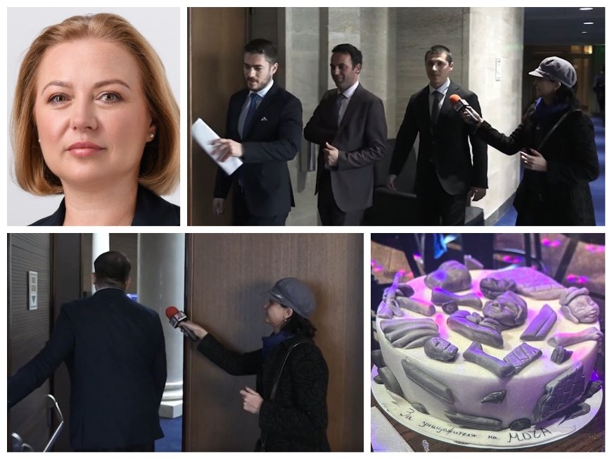 ППДБ гузно бягат от ПИК TV за скандалната торта с ПСА, Миро Иванов се ожали, че не е бил на партито (ВИДЕО)