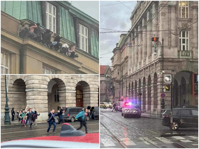 В ПРАГА Е СТРАШНО! Вижте шокиращи кадри от стрелбата в университета (СНИМКИ/ВИДЕО)