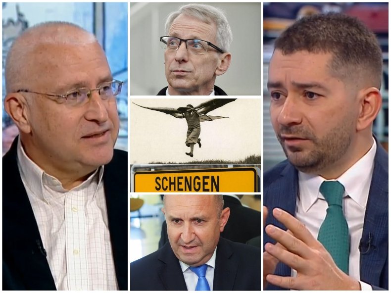 ЖЕГА В ЕФИРА! Анализатори се изпокараха за въздушния Шенген и... за пенсията на Радев