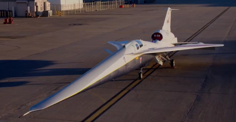 НАСА и Локхийд представиха тих свръхзвуков самолет