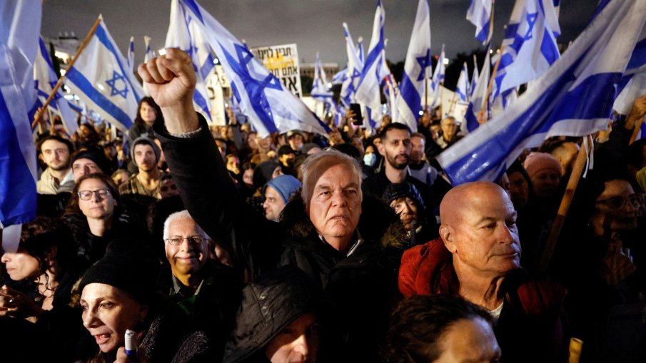 Сблъсъци в Тел Авив по време на антиправителствен протест