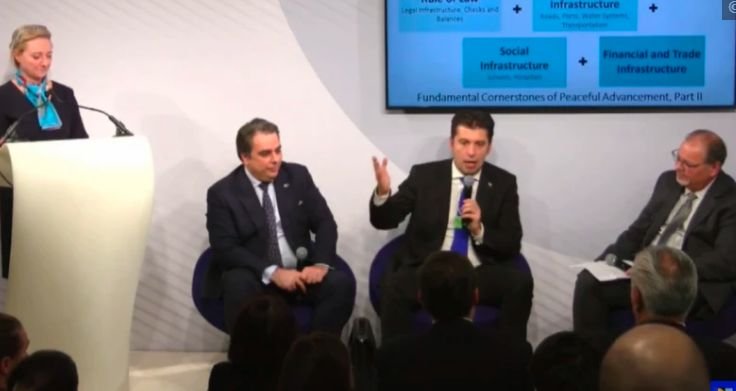 Кирил Петков от Давос: Когато Русия е разконцентрирана, Балканите растат