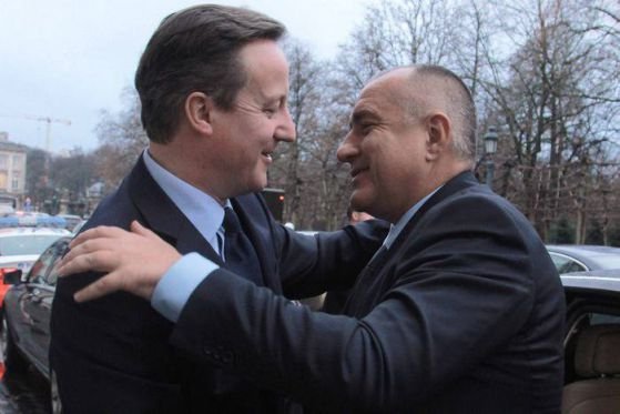 Бойко Борисов обсъди с Дейвид Камерън Шенген и еврозоната