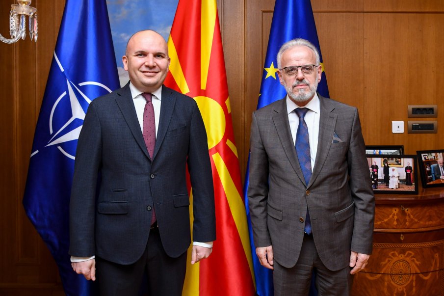 Илхан Кючюк се срещна с новия премиер на Северна Македония (СНИМКИ)