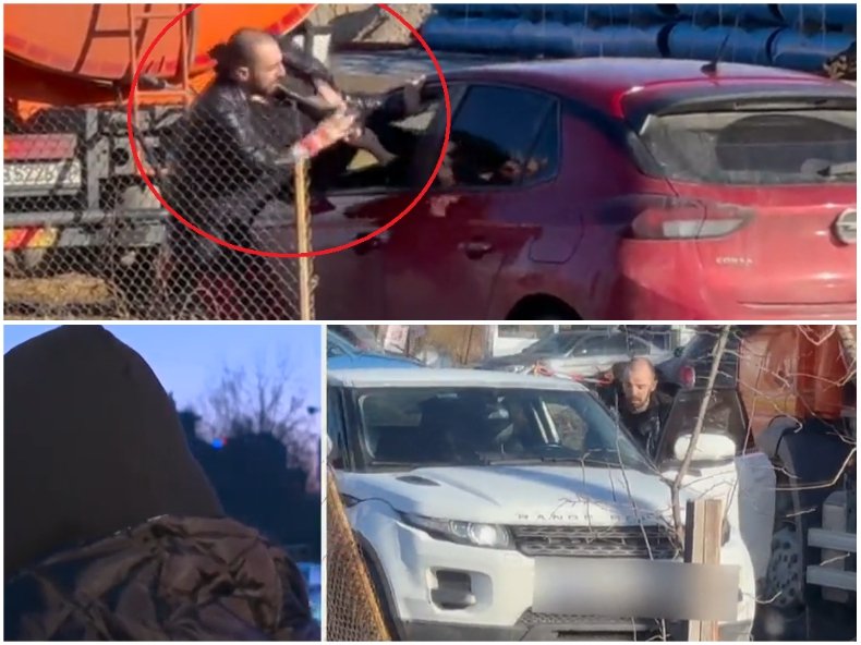 БРУТАЛНА АГРЕСИЯ: Шофьор раздава правосъдие с юмруци