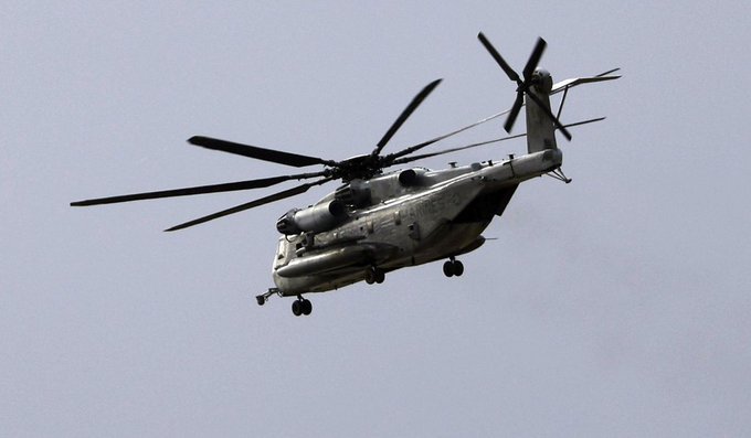 Военен хеликоптер се разби край Сан Диего (ВИДЕО)