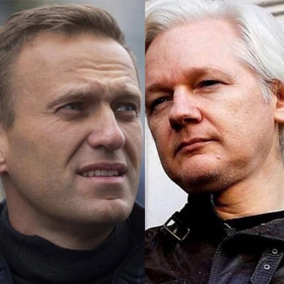 Асанж значи свобода. Навални значи предателство