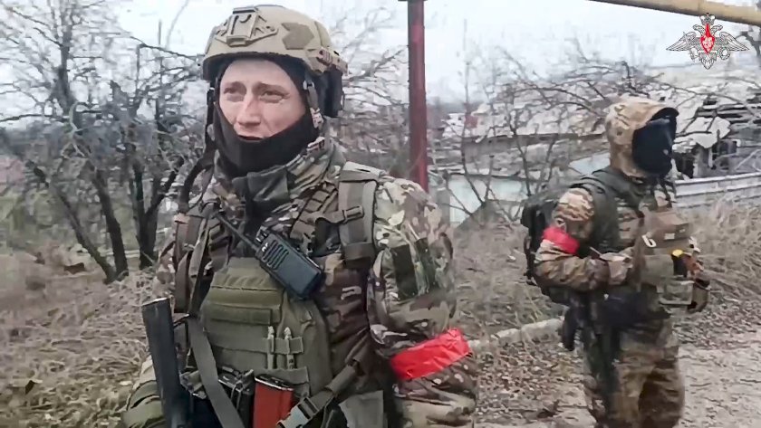 Руската армия показа кадри от Авдеевка