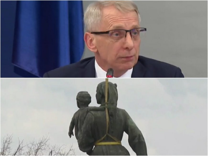 ПЪЛЕН ПОТРЕС! Големите успехи на Денков - рязането на Паметника на съветската армия и посещението на Зеленски
