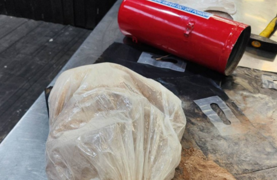 Митничари заловиха 5 килограма хероин, укрити в пожарогасител