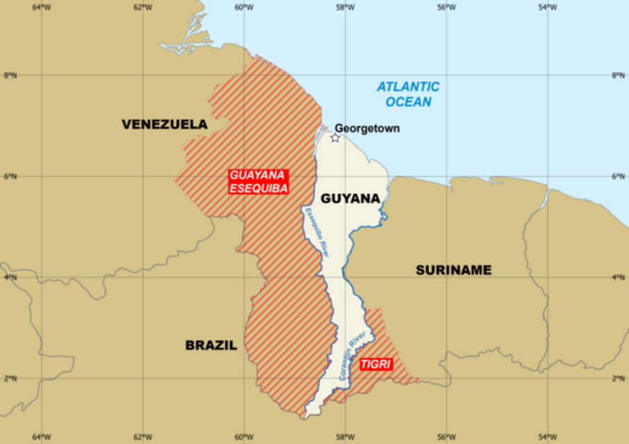 Венецуела анексира регион от съседна Гвиана