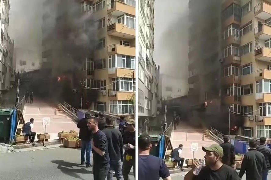 ОГНЕН АД В ИСТАНБУЛ! 27 жертви при пожар в 16-етажна сграда (ВИДЕО)