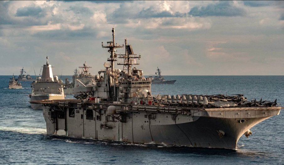 НАПРЕЖЕНИЕТО РАСТЕ! САЩ праща три бойни кораба в помощ на Израел, военните им бази в Ирак също са в пълна бойна готовност