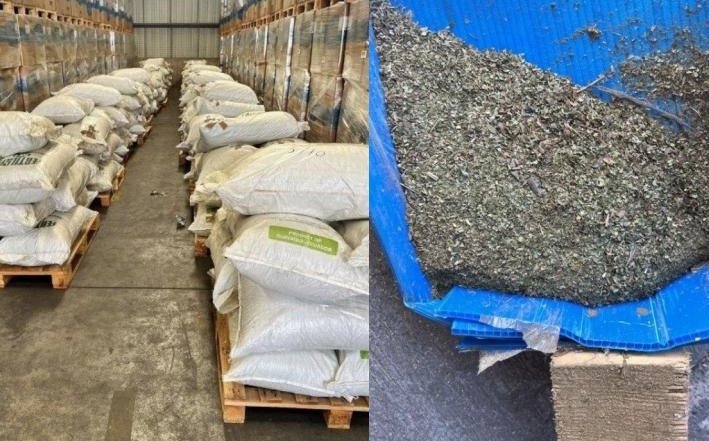 УДАР: Заловиха в Гърция над 10 тона кокаин, скрит сред тор