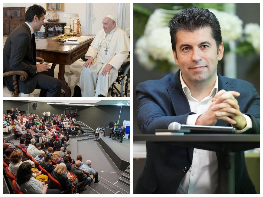 ОТЧАЯНИ МЕРКИ: Кирил Петков вкара и папата в предизборния си пиар