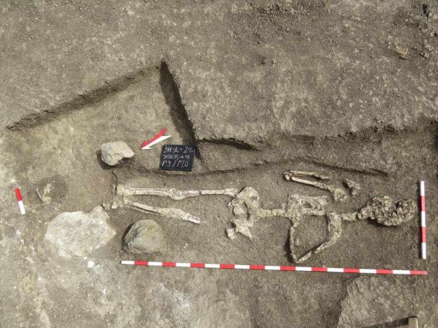 СЕНЗАЦИОННА НАХОДКА: Откриха скелет на гигант при разкопки за строеж в Дебелт
