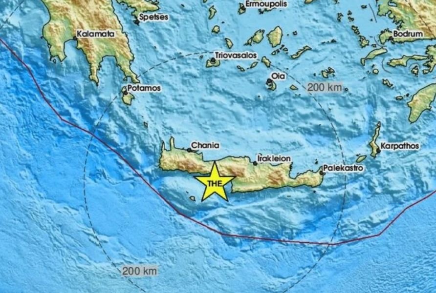 4 труса в рамките на часове в Гърция
