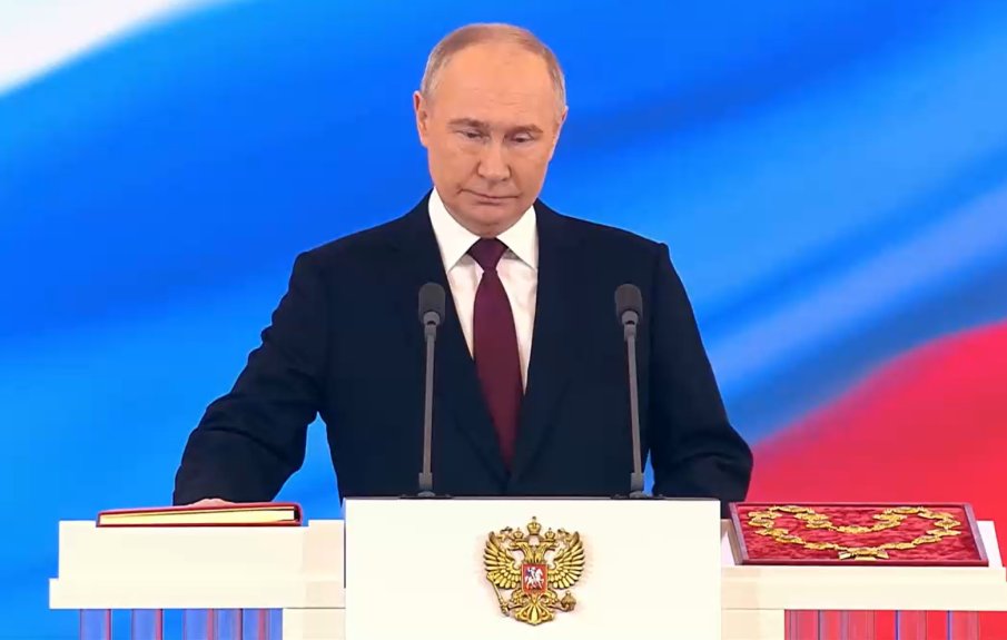 Путин встъпи в длъжност като президент за пети път (ВИДЕО/ОБНОВЕНА)