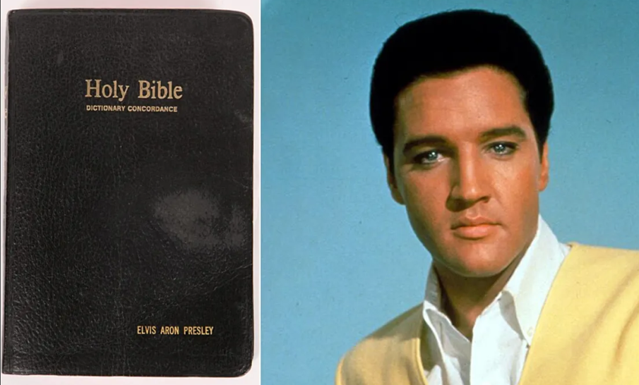 Продават на търг личната Библия на Елвис Пресли