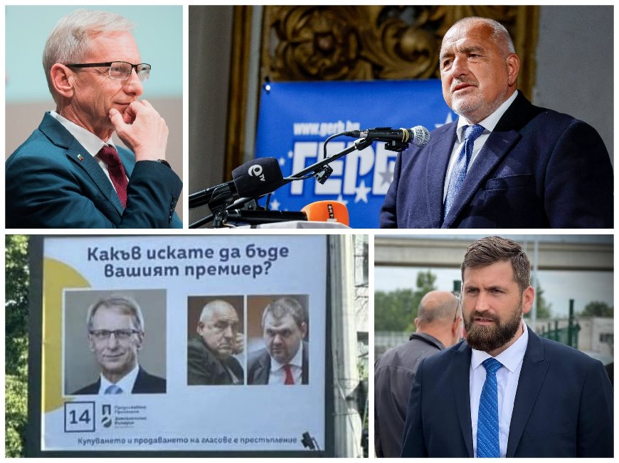 ГОРЕЩО В ПИК: ГЕРБ с нов удар по невинния Денков - акт след акт за човека от билбордовете