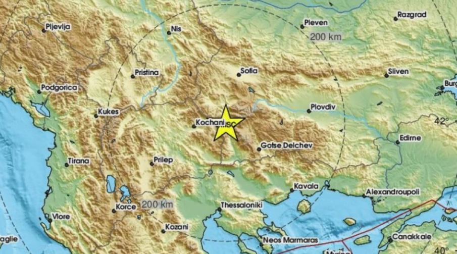 Земята се разлюля на 9 километра от Благоевград