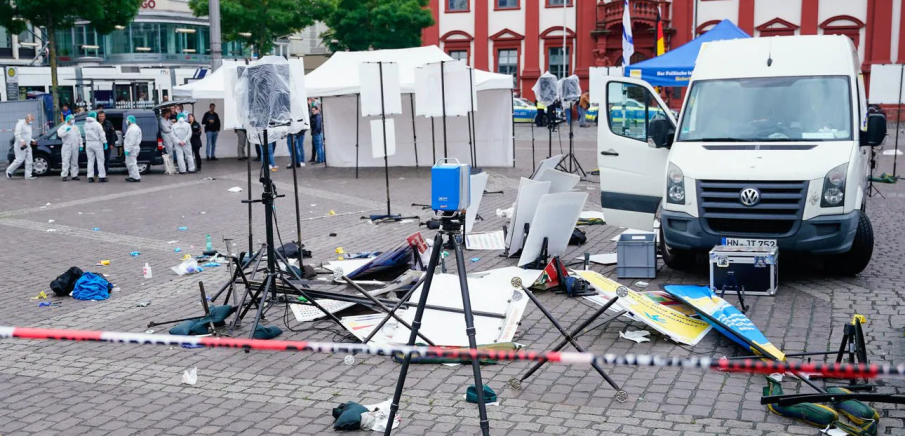 Второ нападение с нож срещу крайнодесен германски политик в Манхайм