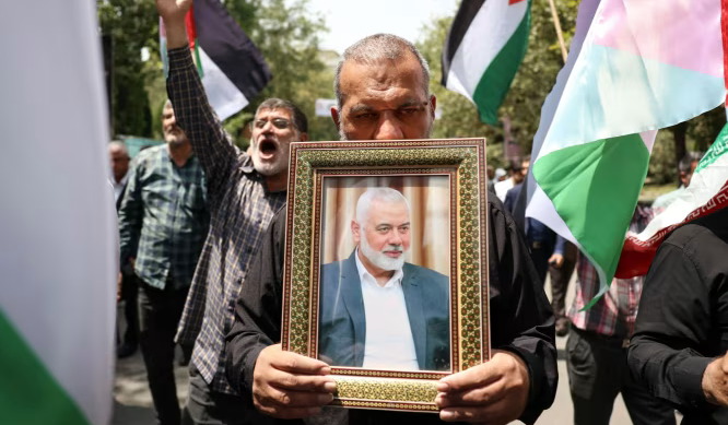 Започна погребалната церемония за убития лидер на „Хамас“