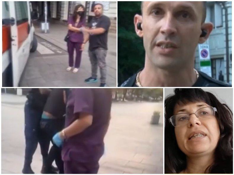 СВИДЕТЕЛИ: Спешен медик провери с ритник състоянието на безпомощен мъж