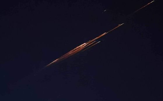 Космически боклук прелетял над София снощи (ВИДЕО/СНИМКИ)