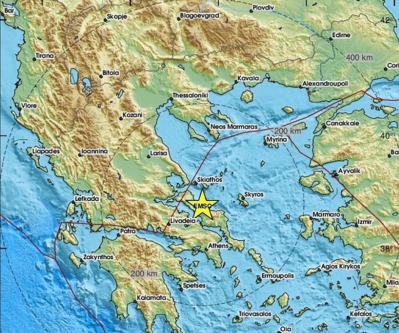 Земетресение от 3,1 по Рихтер разлюля Гърция