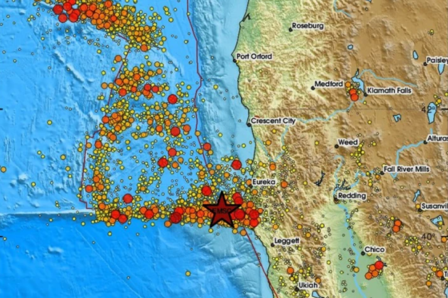 Убийствен трус от 7 по Рихтер в Калифорния, люля 10-15 секунди