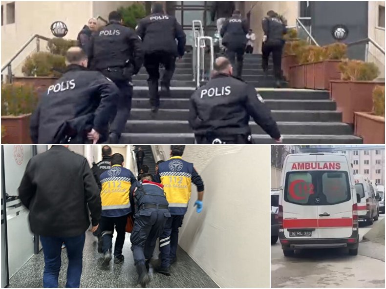 Убити и ранени при стрелба в Съдебната палата в Бурса (ВИДЕО)