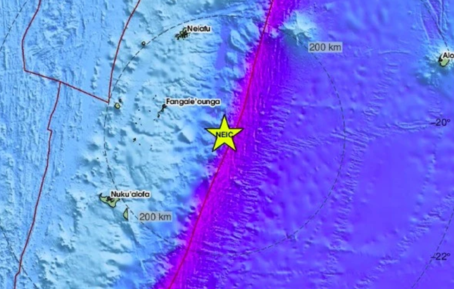ГНЕВЪТ НА ЗЕМЯТА! 5,6 по Рихтер разтърси островите Тонга